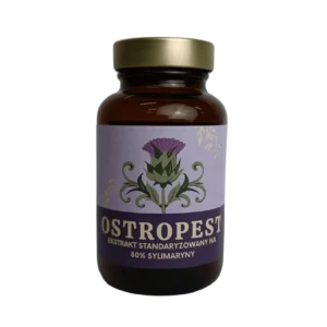 Ostropest ekstrakt - sylimaryna 80% [60 kapsułek]