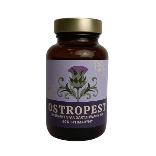 Ostropest ekstrakt - sylimaryna 80% [60 kapsułek]